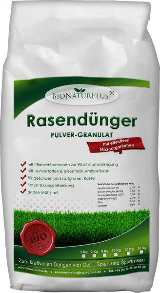 rasenduenger-pulver-bio langzeitduenger