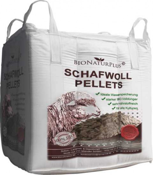 biologischer langzeitduenger schafswoll pellets